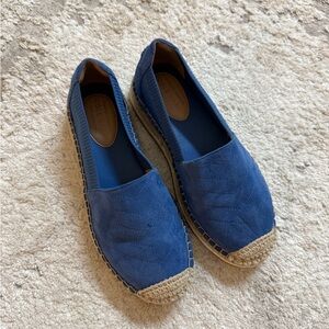 Cole Haan Navy Espadrille Flats
